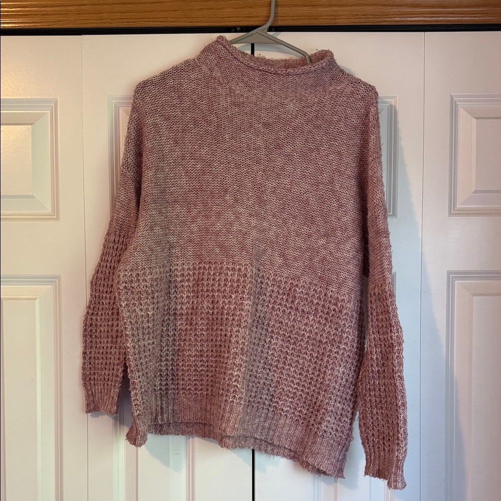 American Eagle Outfitters Mauve Turtleneck Sweater